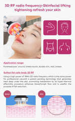 LANMEIREN Ultrasonic Body Slimming System, 5in1 80K Radiofrequency Cavitation Machine, Fat Burning Cellulite Body Massager