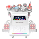 LANMEIREN 9 in 1 EMS 80K Cavitation body slimming device Radio Frequency Face Lifting, Weight Loss at Home or Beauty Salon SPA