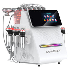LANMEIREN newest 11 in 1 EMS cavitation weight loss Ultrasound Body Slimming & Contouring Facial Lifting & Wrinkle Reduction