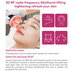 LANMEIREN 80k 6in1 RF Ultrasonic Cavitation System for Fat Burning, Wrinkle Removing, Body Slimming Sculpting with EMS Pads