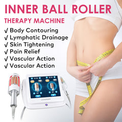 Lanmeiren New Beauty Equipment Inner Ball Roller Weight Loss Slimming Massager for Body Face Shaping