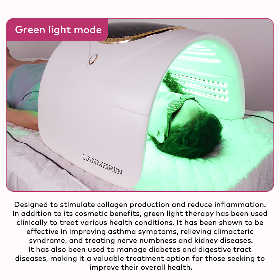green led light therapy