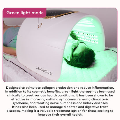green led light therapy