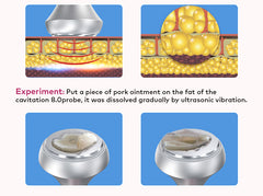 LANMEIREN 6 in 1 80K Laser Cavitation Vacuum Machine Body Slimming Device Radio Frequency Skin Care Face Lifting Cellulite Reduction Home & Beauty Salon for Full Body, Face, Neck, Waist, Leg