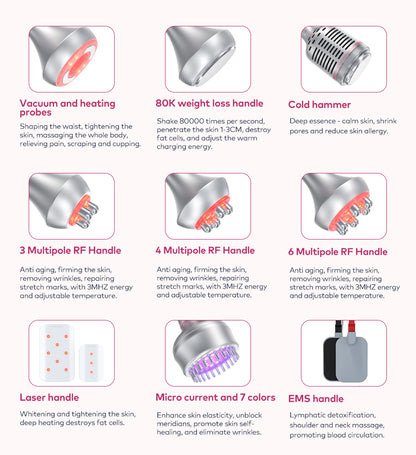 9 in 1 cavitation machine 80k
