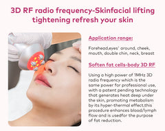 LANMEIREN 6in1 80k RF Ultrasonic Vacuum Cavitation System, for Fat Burning Body Slimming Sculpting, with EMS Pads