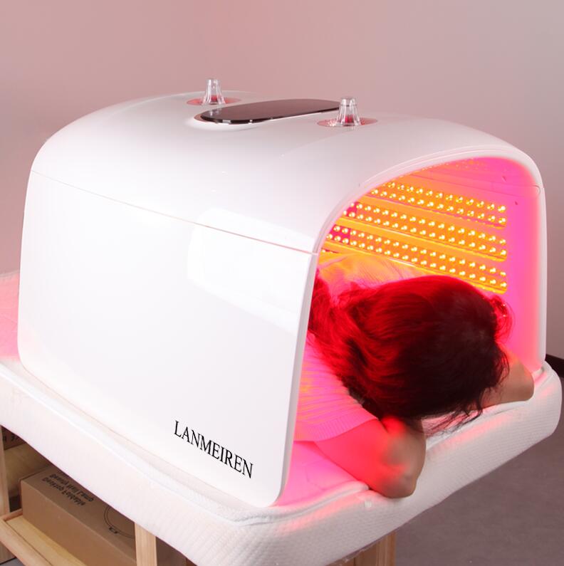 LANMEIREN light therapy machine 4 colors led PDT light infrared light acne treatment salon spa device for face, neck, arm, led,and whole body