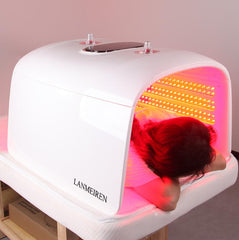 LANMEIREN light therapy machine 4 colors led PDT light infrared light acne treatment salon spa device for face, neck, arm, led,and whole body