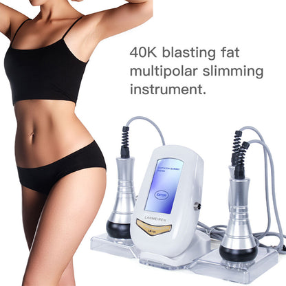 LANMEIREN 40K Cavitation Machine 3 in 1 Ultrasound Body Slimming RF Skincare for Face,Arm,Leg,Waist and Body