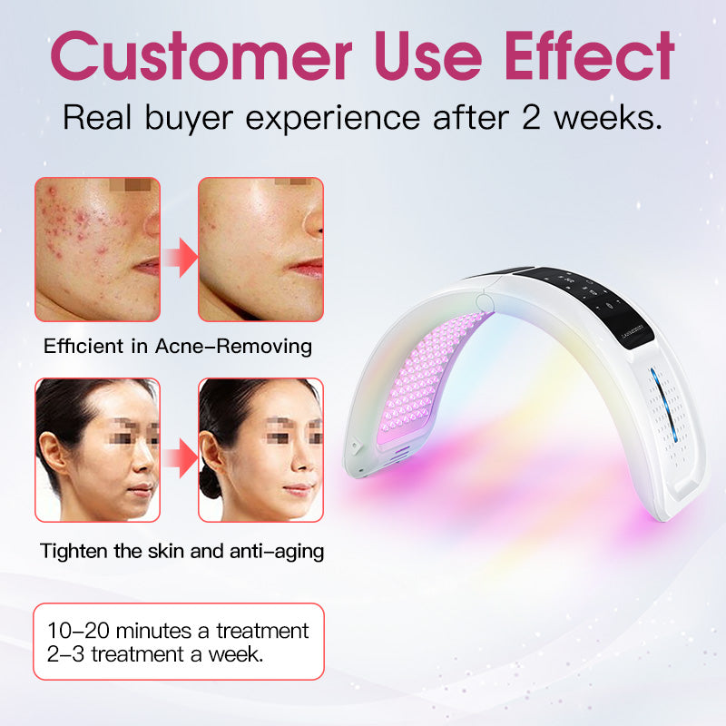 led face light therapy