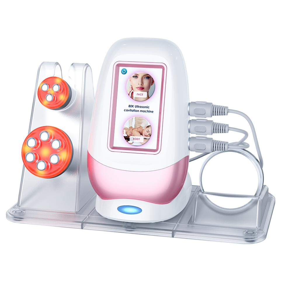 LANMEIREN 40K Cavitation Machine 3 in 1 Home Use RF Body Slimming