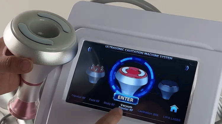 Machine de cavitation 80K 5 en 1 RF, amincissement du corps et remodelage, rajeunissement de la peau pour le visage, le cou, les bras, la taille et les jambes