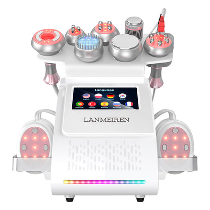 80K Cavitation 9 in 1 EMS RF Body Contouring & Facial Lifting Device for Home & Beauty Salon SPA | LANMEIREN