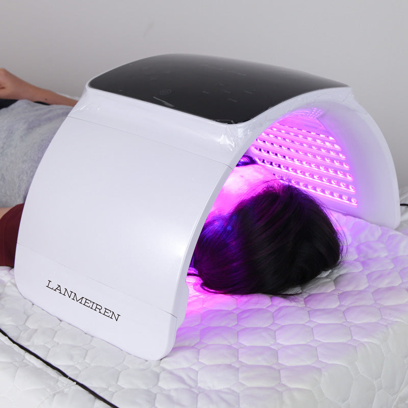 7 Color LED PDT Light Therapy Machine with Calcium Lamp | Salon & Home Use|LANMEIREN