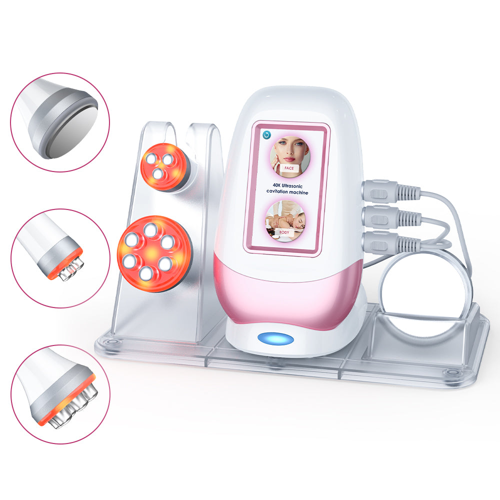 LANMEIREN 40K Cavitation Machine 3 in 1 Home Use RF Body Slimming