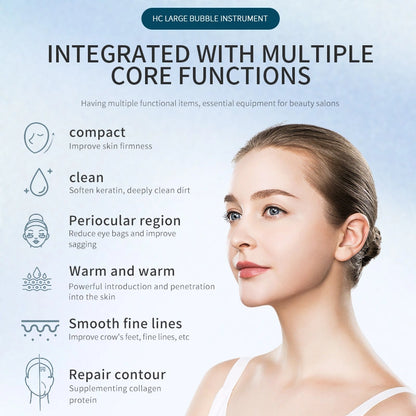 Hydro Aqua Facial System 11 in 1 Hydrodermabrasion Oxygen Jet Skin Care Device Hydra Beauty Facial Machine