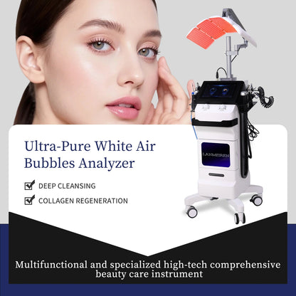 11 in 1 Hydro Ultra-Clean Facial Machine | Deep Cleansing, Skin Tightening & Oxygen Jet PDT Light Therapy Beauty Device — LANMEIREN