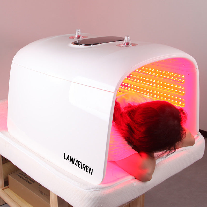 LANMEIREN light therapy machine 4 colors led PDT light infrared light acne treatment salon spa device for face, neck, arm, led,and whole body