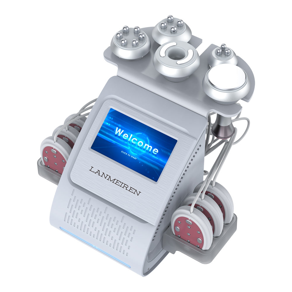 LANMEIREN Home Use Beauty Equipment EMS 6 in 1 80K Slimming Machine Weight Loss for Beauty Equipment Cellulite Reduction Machine