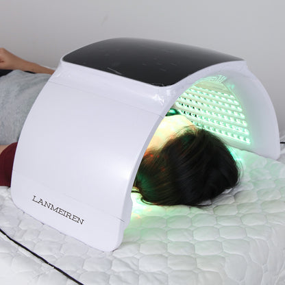 7 Color LED PDT Light Therapy Machine with Calcium Lamp | Salon & Home Use|LANMEIREN