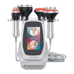LANMEIREN 4in1 Radio-frequency Vacuum Ultrasonic 80K Cavitation Machine, Body Slimming Sculpting Device for Face, Arm, Waist, Belly, Leg