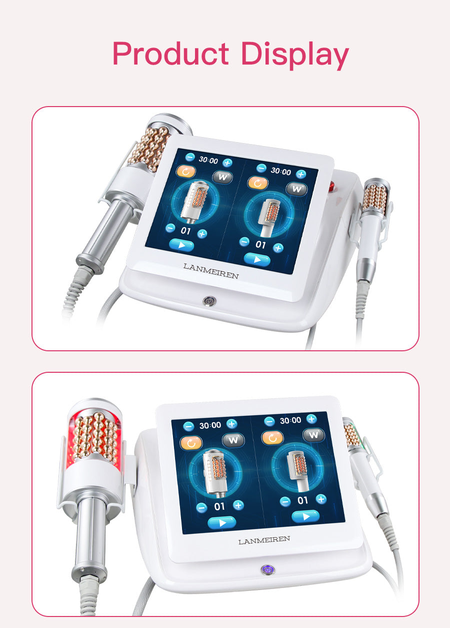 Lanmeiren New Beauty Equipment Inner Ball Roller Weight Loss Slimming Massager for Body Face Shaping