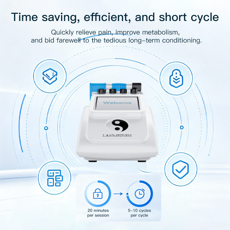 Professional Shockwave Therapy Machine Healing Body Pain Relief For Humans