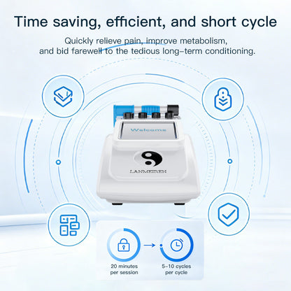 Professional Shockwave Therapy Machine Healing Body Pain Relief For Humans