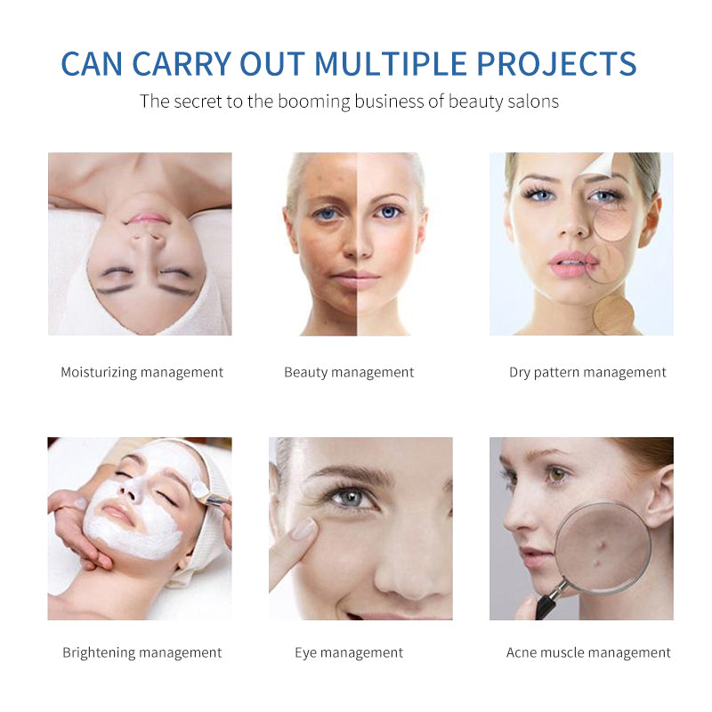 Face Lifting Anti-Wrinkle Microdermabrasion Hydrodermabrasion Facial Machine for Face Lips