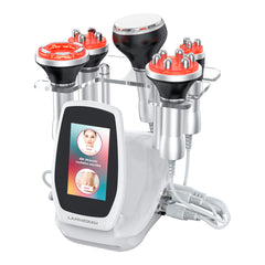 LANMEIREN Ultrasonic Body Slimming System, 5in1 80K Radiofrequency Cavitation Machine, Fat Burning Cellulite Body Massager