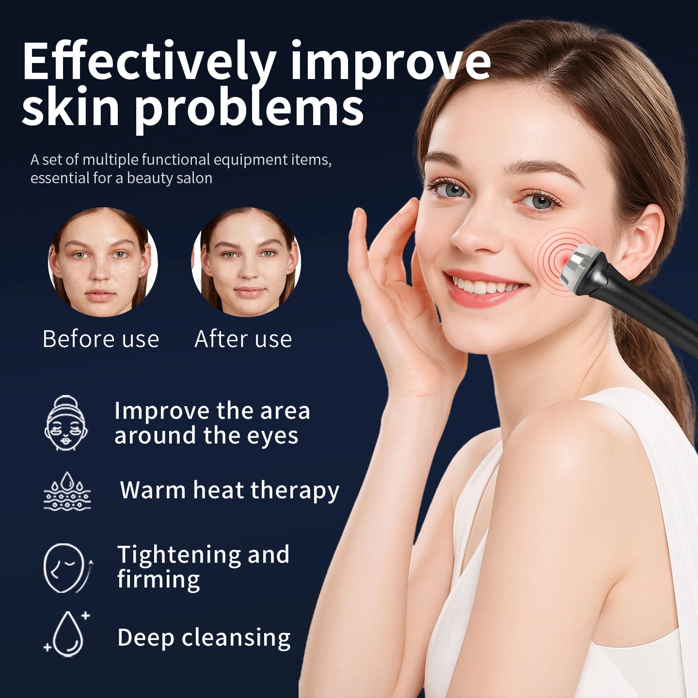 11 in 1 Hydro Ultra-Clean Facial Machine | Deep Cleansing, Skin Tightening & Oxygen Jet PDT Light Therapy Beauty Device — LANMEIREN