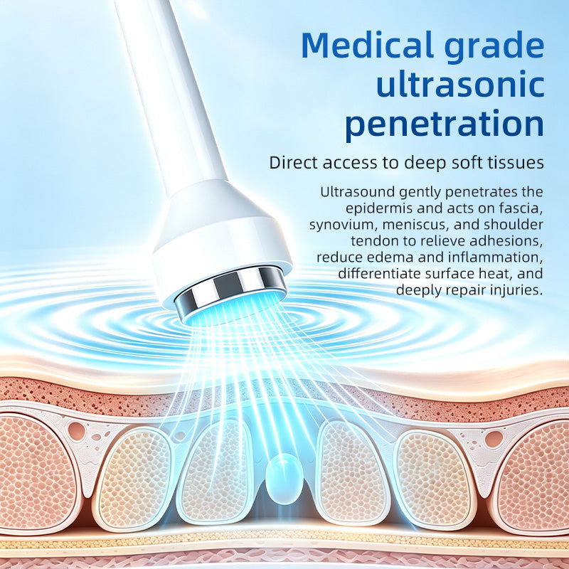 2 in 1 Ultrasonic Beauty Machine | Skin Tightening & Skincare Infusion Device for Face and Body