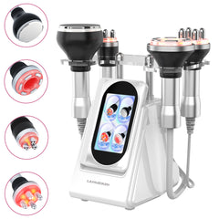 LANMEIREN 80K Cavitation Body Slimming Sculpting Device for Face, 4in1 Radio-frequency Vacuum Ultrasonic Machine, Arm, Waist, Belly, Leg