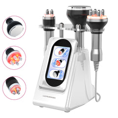 LANMEIREN 3 in 1 Ultrasonic Body Slimming System, 80K Cavitation Machine, Fat Burning Cellulite Body Massager