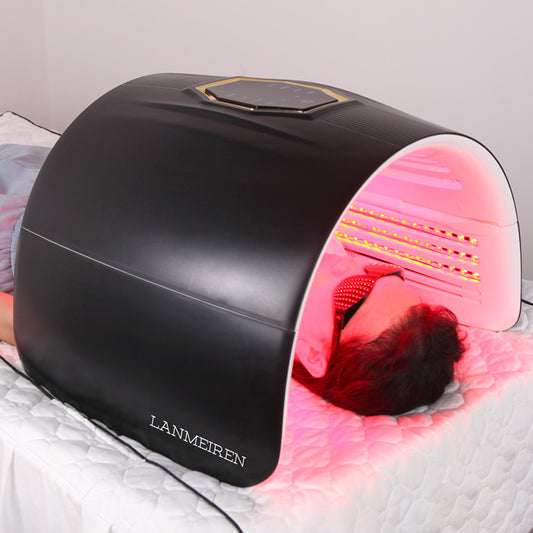 4-Color LED PDT Light Therapy Device for Face, Neck & Body—LANMEIREN