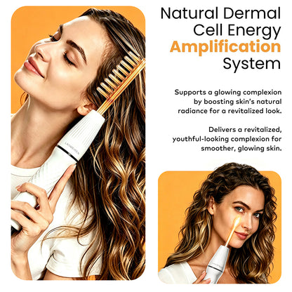 LANMEIREN High Frequency Skin Therapy Wand Machine with Neon Applicators Anti-Aging, Skin Tightening, Wrinkle Care & Hair and Scalp Care for Home Use