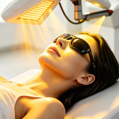 Home Use 360° Rotating 4-Color LEDs-Lights Therapy Machine for Skin Beauty Acne Treatment Anti-Aging Face Lifting