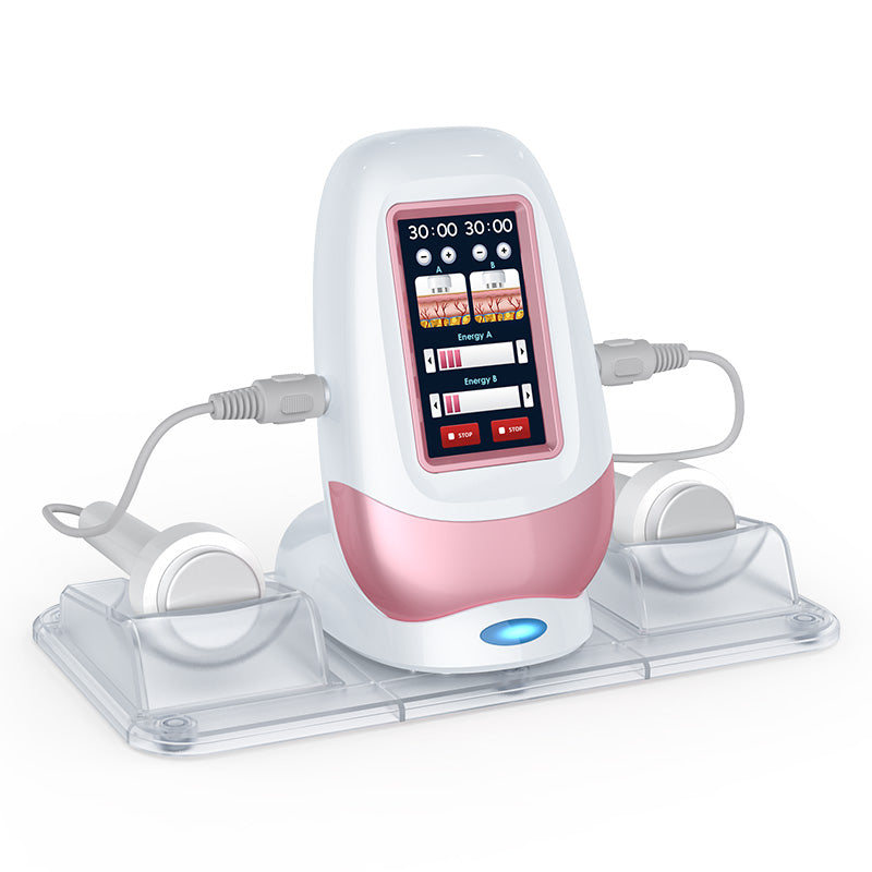 2 in 1 Ultrasonic Beauty Machine | Skin Tightening & Skincare Infusion Device for Face and Body