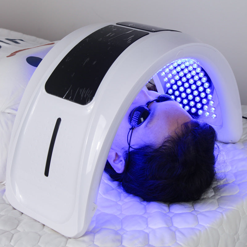 blue light for face