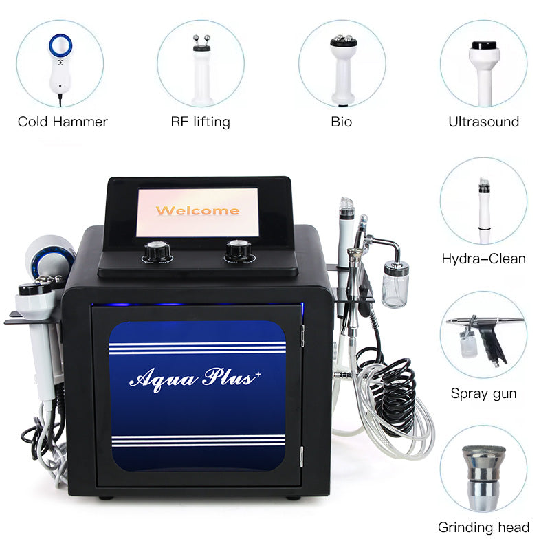 7 in 1 Hydro Dermabrasion Facial Machine | Microdermabrasion & Deep Cleansing — LANMEIREN