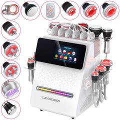 LANMEIREN newest 11 in 1 EMS cavitation weight loss Ultrasound Body Slimming & Contouring Facial Lifting & Wrinkle Reduction