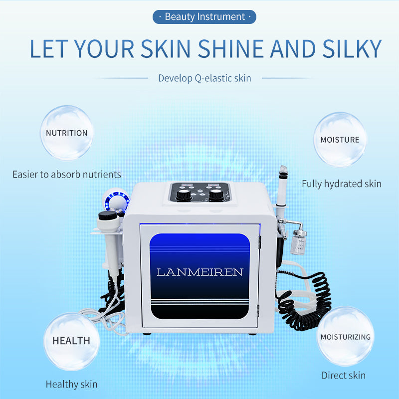 7-in-1 Hydro Dermabrasion Facial Cleansing Machine | Blackhead Removal & Skin Rejuvenation — LANMEIREN