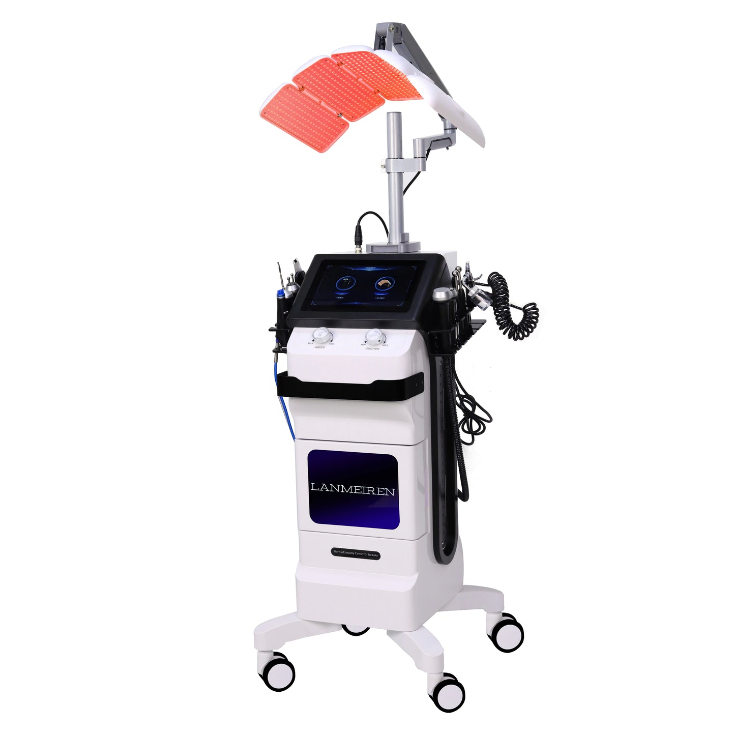 11 in 1 Hydro Ultra-Clean Facial Machine | Deep Cleansing, Skin Tightening & Oxygen Jet PDT Light Therapy Beauty Device — LANMEIREN