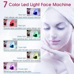 LANMEIREN Hottest PDT Red Light Far Infrared Acne Treatment Skin Care LED Light Therapy Machine PDT with Steam