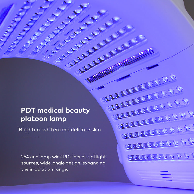 7 Color LED PDT Light Therapy Machine with Calcium Lamp | Salon & Home Use|LANMEIREN