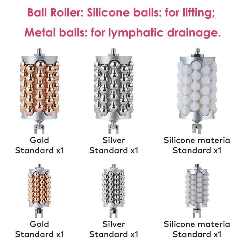Inner Ball Roller Body Massager for Face & Body Contouring, Shaping & Lymphatic Drainage | LANMEIREN