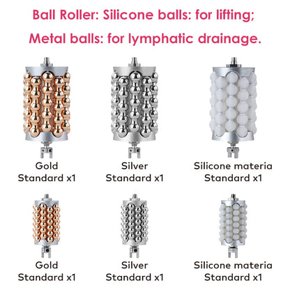 Inner Ball Roller Body Massager for Face & Body Contouring, Shaping & Lymphatic Drainage | LANMEIREN
