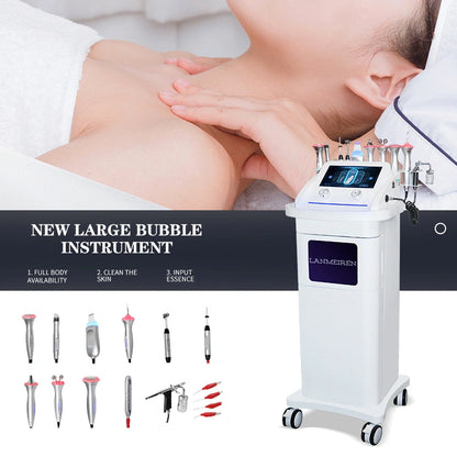 Hydro Aqua Facial System 11 in 1 Hydrodermabrasion Oxygen Jet Skin Care Device Hydra Beauty Facial Machine