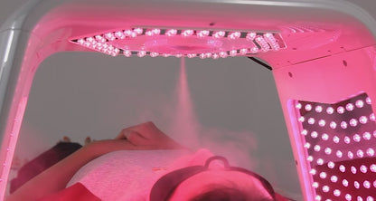 7 Color LED Facial Mask with UV Light & Steam | Photon Rejuvenation, Bio-current & Skin Tightening | LANMEIREN