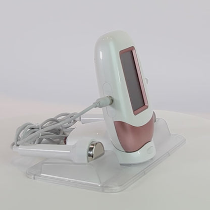 2 in 1 Ultrasonic Machine Home Use Skin Tightening & Skincare Infusion Device for Face and Body